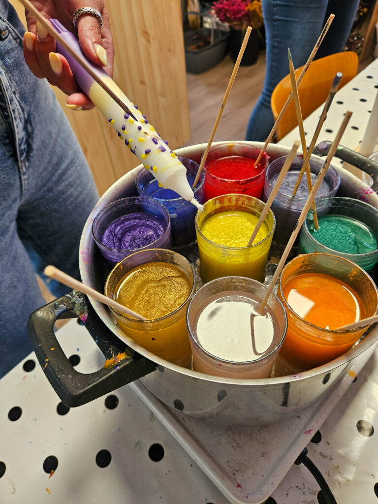 Workshop kaarsen, Workshop, Kaarsen, Workkshop Groningen, Groningen, Vriendinnenuitje, personeelsuitje, teamuitje, babyshower, vrijgezellenfeest